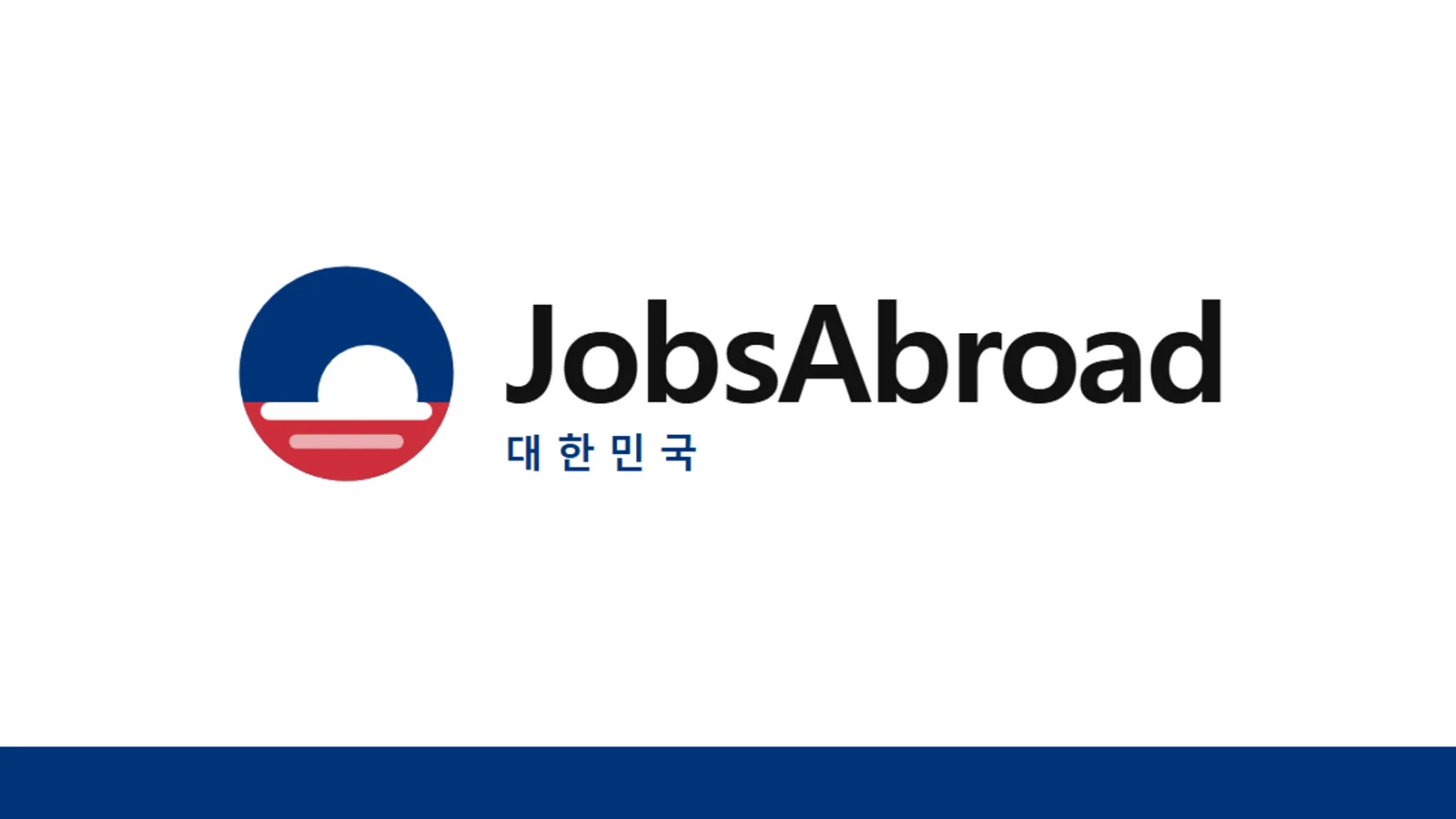 JobsAbroad Korea logo and tagline